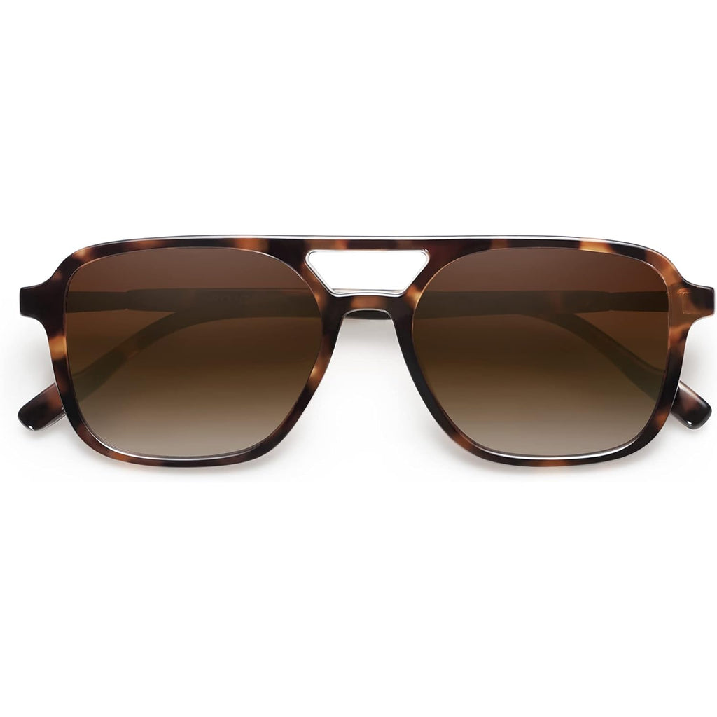 Sojos Retro Aviator Sunglasses For Women Men,Trendy Rectangle Womens Mens Shades Sun Glasses