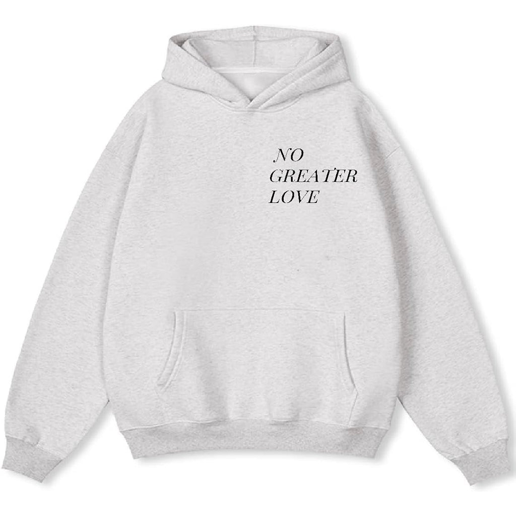 Oversized Fleece Hoodie for Women & Men – Soft Warm Christian Style