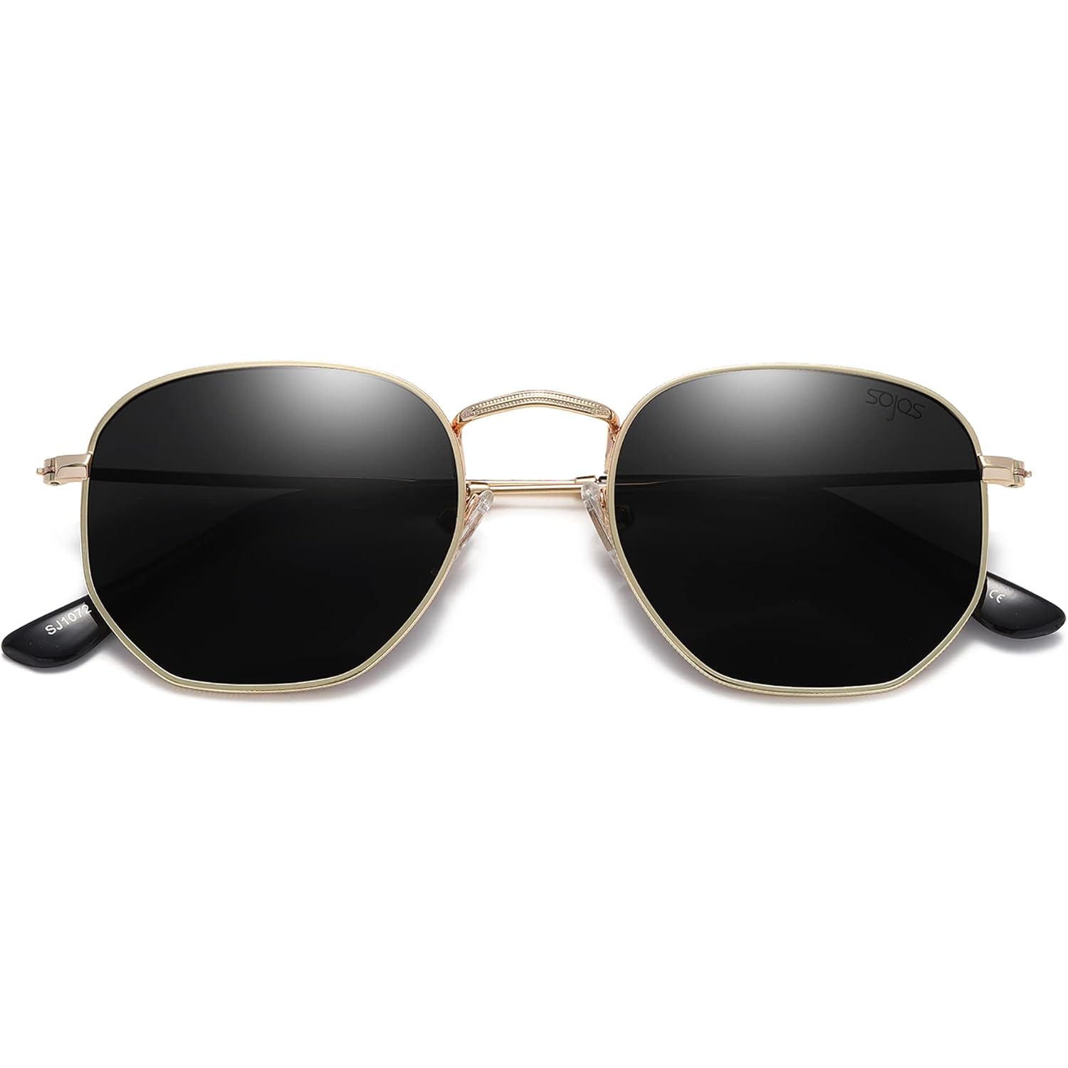 Sojos Square Polarized Sunglasses For Women Men Small Hexagonal Polygon Shades