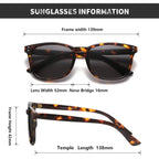 Polarized Sunglasses For Women Classic Retro Trendy Style Sun Glasses Uv Pack)