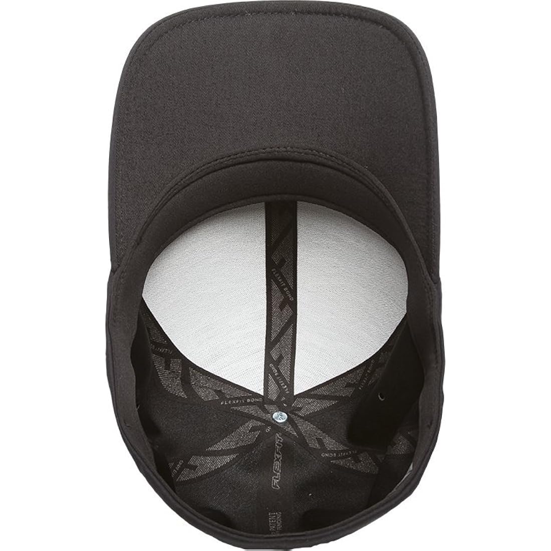 Flexfit Men's Delta Seamless Baseball Cap, Black, Large-X-Large