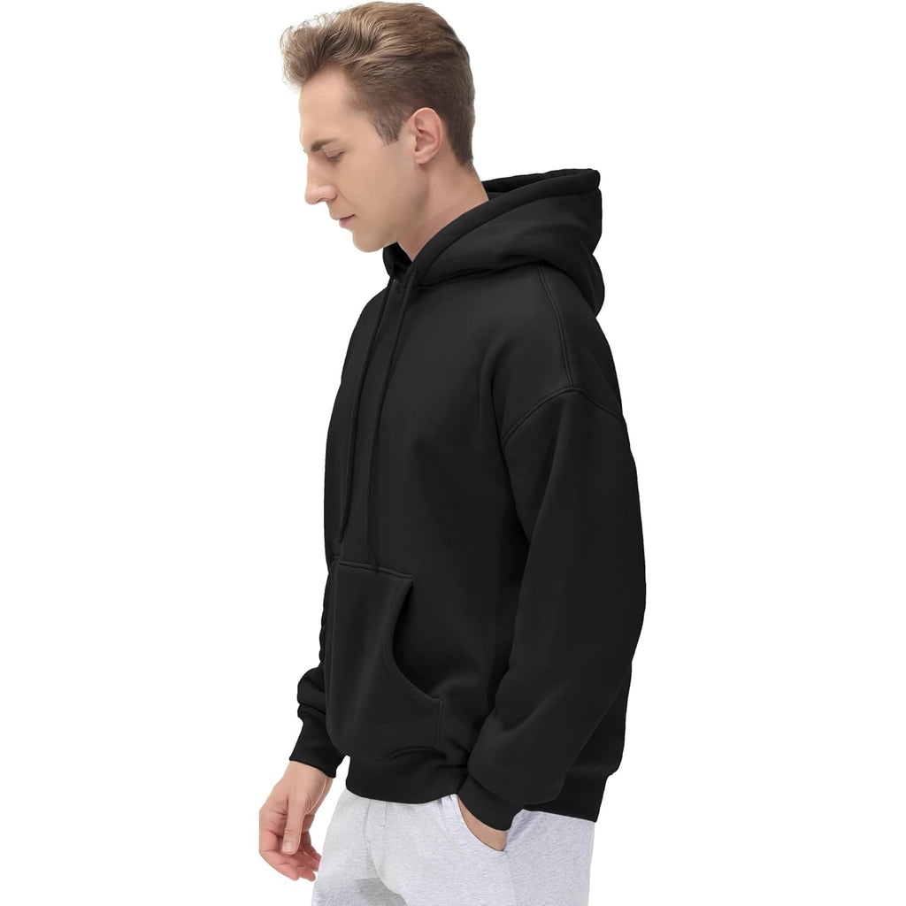 THE GYM PEOPLE Men's Fleece Pullover Hoodie Loose Fit Ultra Soft Hooded Sweatshirt With Pockets