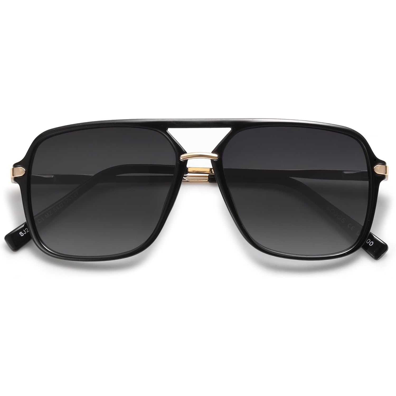 Sojos Sunglasses For Women & Men, Square, Retro, Polarized Lens, Trendy Aviator, Shades