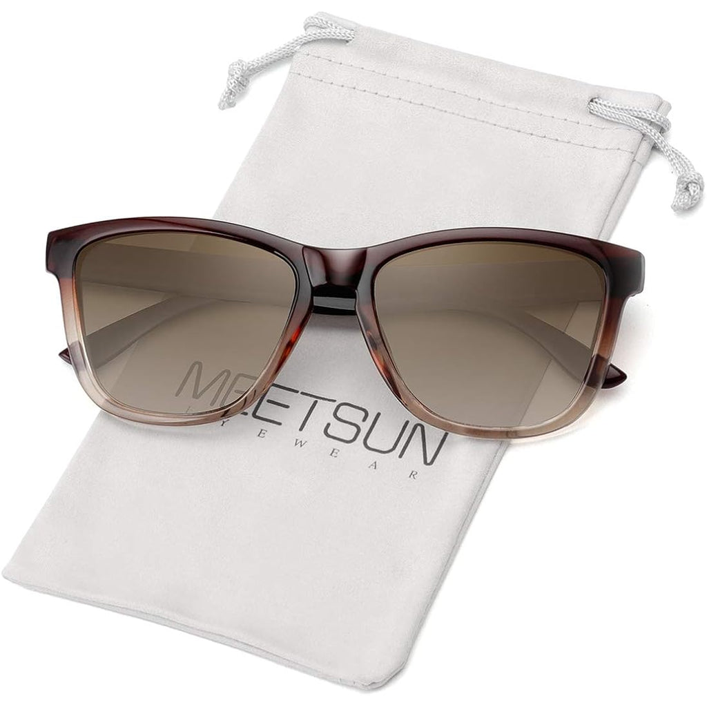 Meetsun Polarized Sunglasses For Women Men Trendy Classic Retro Designer Style