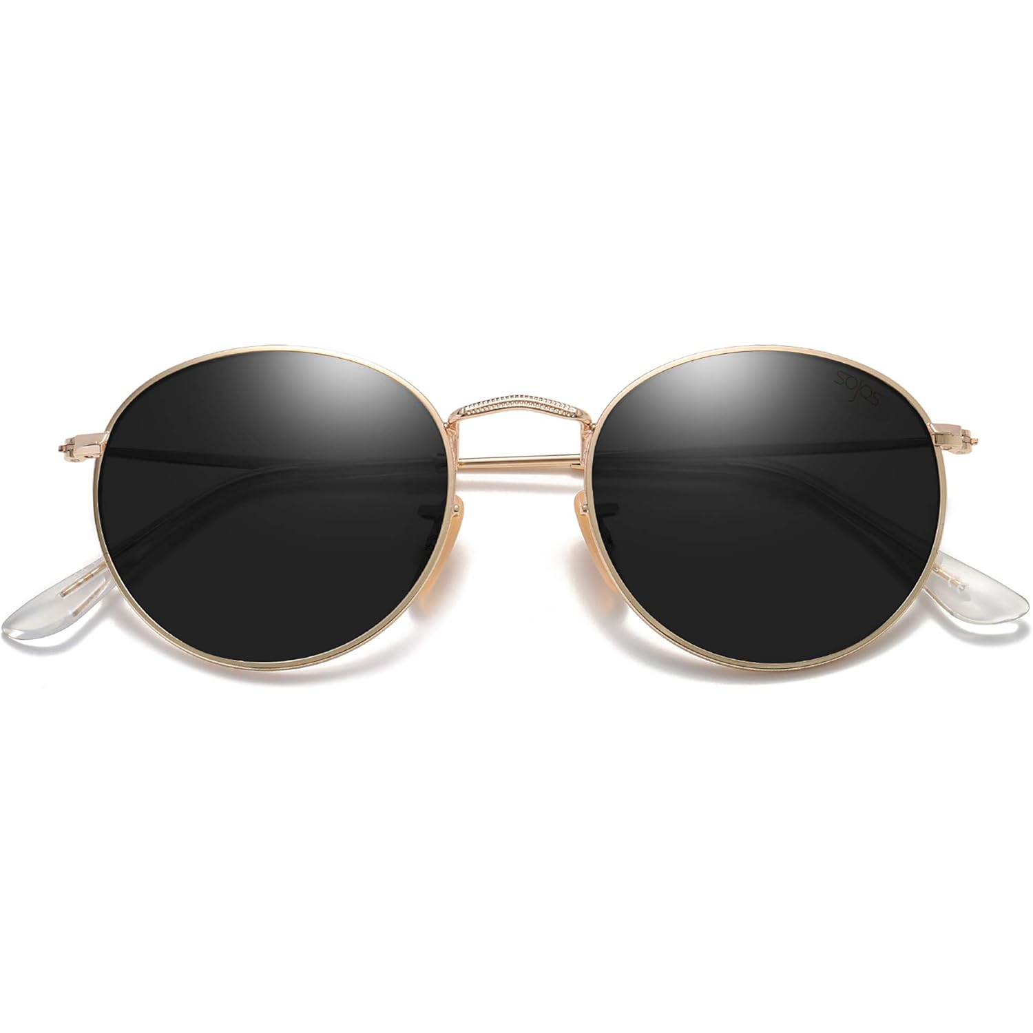 Sojos Small Round Polarized Sunglasses For Women Men Classic Vintage Retro Shades