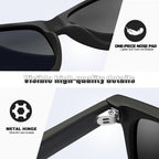 Joopin Square Sunglasses Polarized Uv Protection Trendy Designer Sun Glasses Men Women