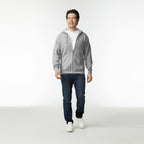 Gildan Men's Full Zip Hooded Sweatshirt