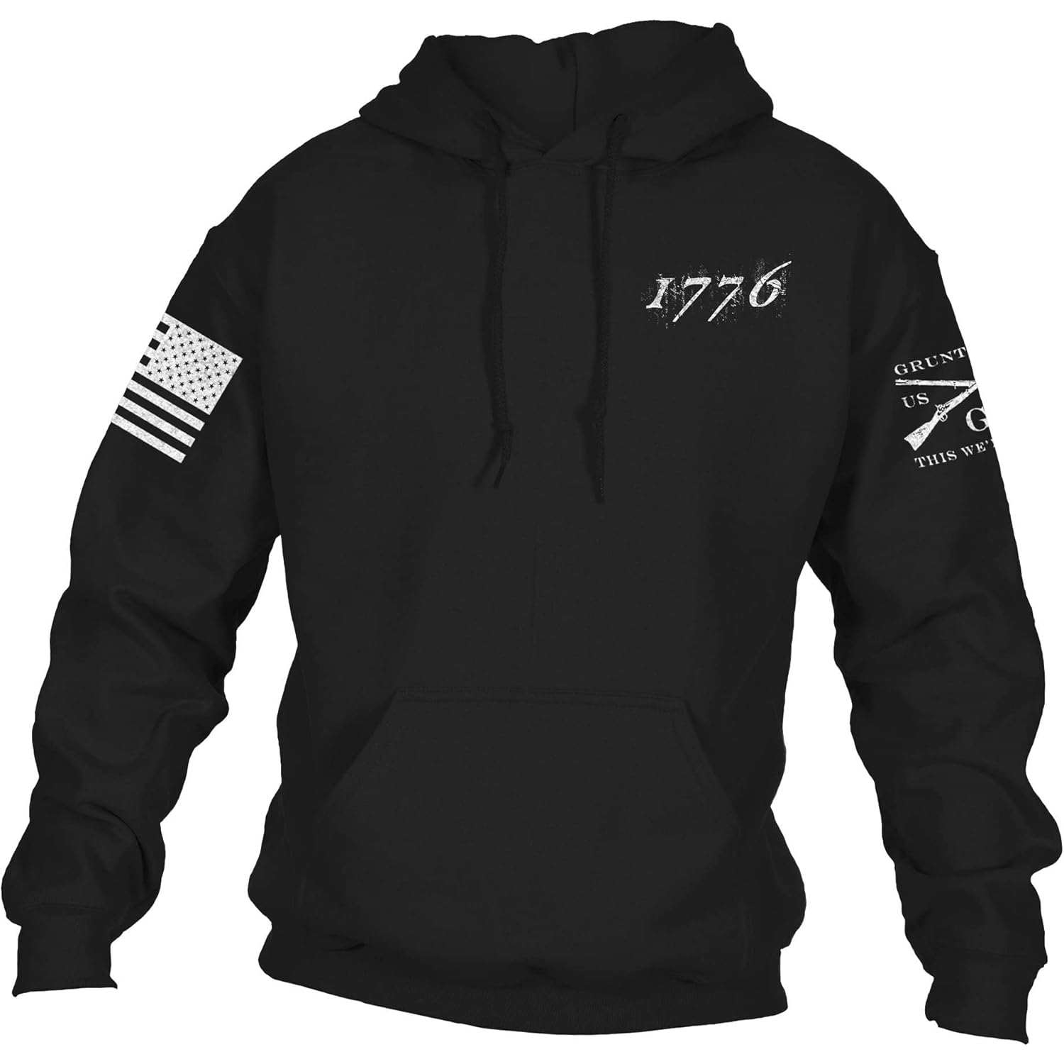 Grunt Style 1776 Flag Hoodie