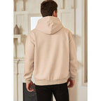 JMIERR Mens Casual Cotton Hooded Collar Drawstring Hoodies Pullover Sweatshirts Casual Long Sleeve Shirts