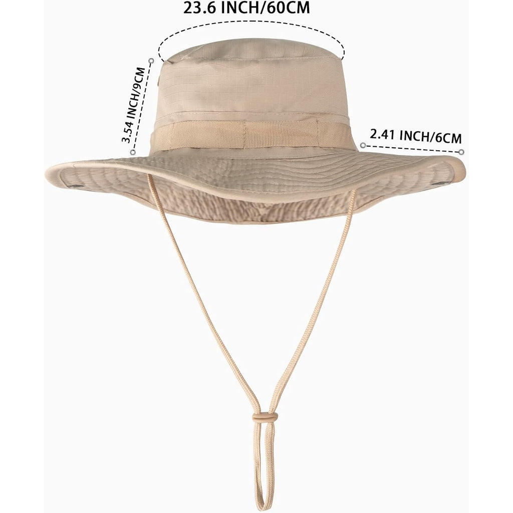 Sun Hats for Men Women Bucket Hat UPF 50+ UV Protection Boonie Hat for Safari Fishing Hiking Garden Beach