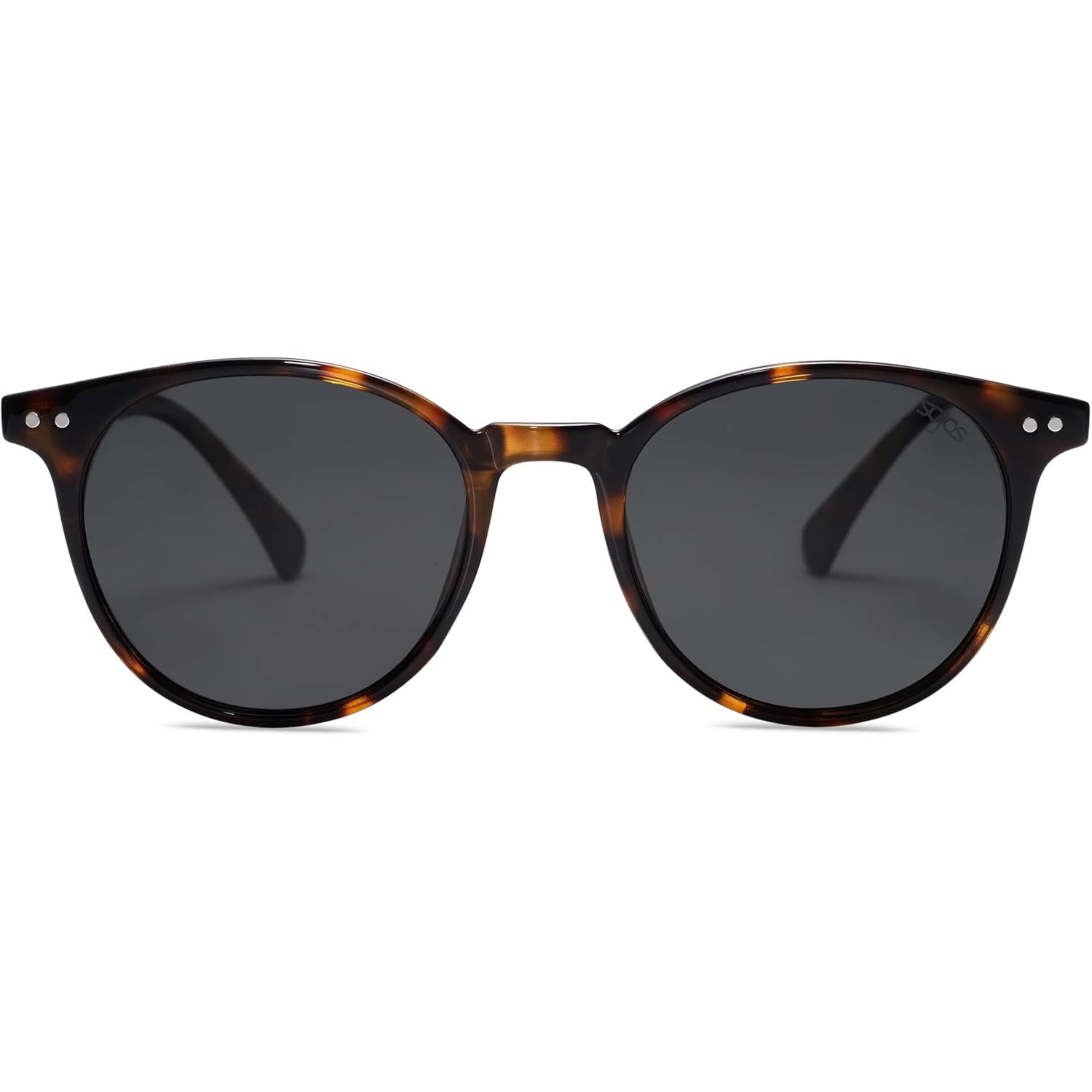 Sojos Small Round Classic Polarized Sunglasses For Women Men Vintage Style Lens May