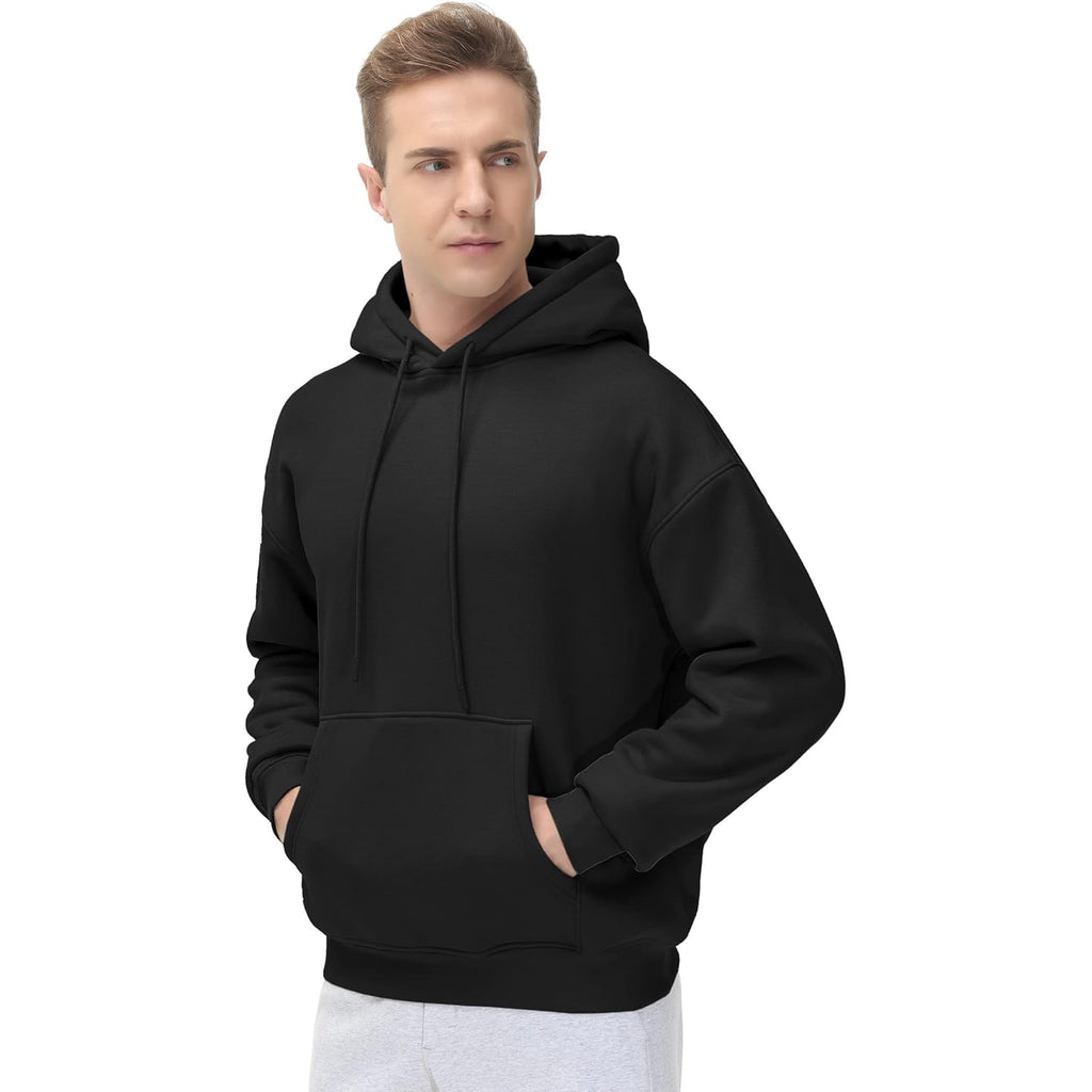 THE GYM PEOPLE Men's Fleece Pullover Hoodie Loose Fit Ultra Soft Hooded Sweatshirt With Pockets