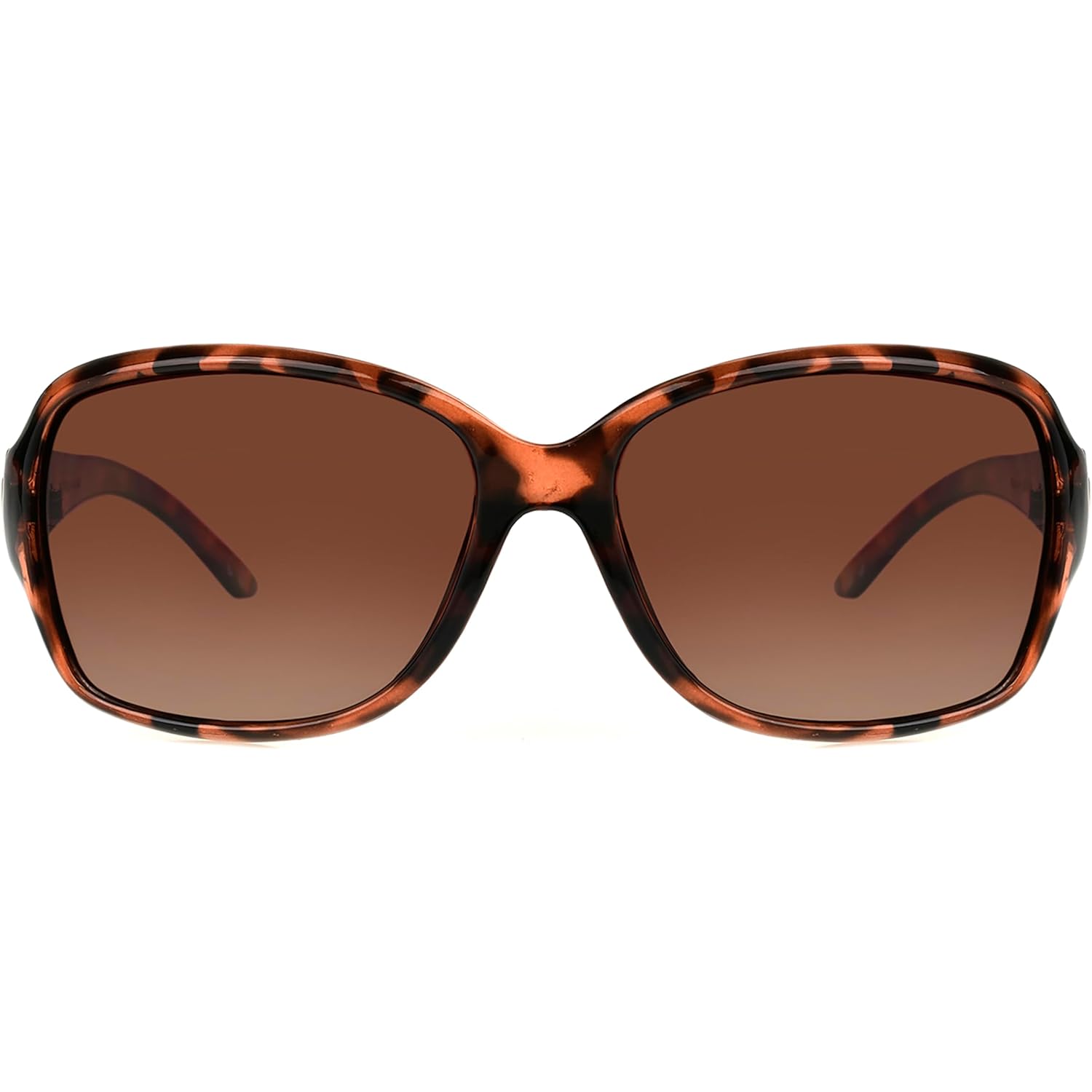 Foster Grant Polarized Sunglasses For Women, Brown Tortoise Shell Sunglasses