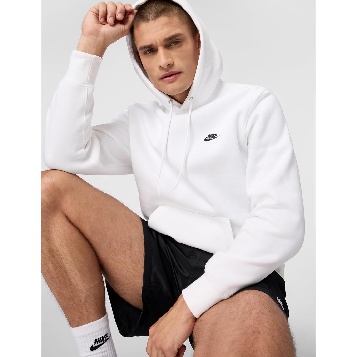 Nike Men's Club Pullover Fleece Hoodie