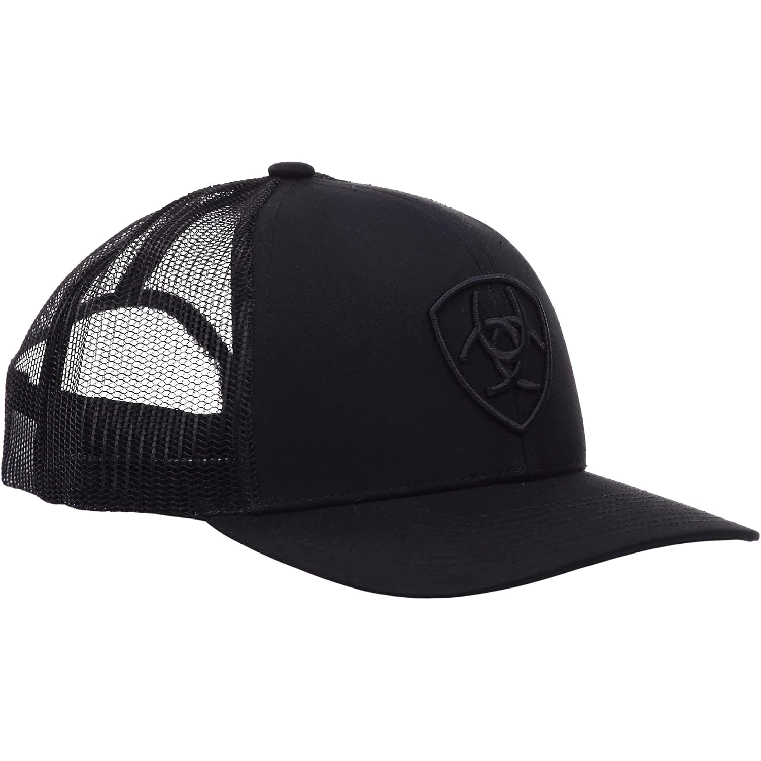 ARIAT Men's Shield Logo Cap, Adjustable Snap-Back Closure