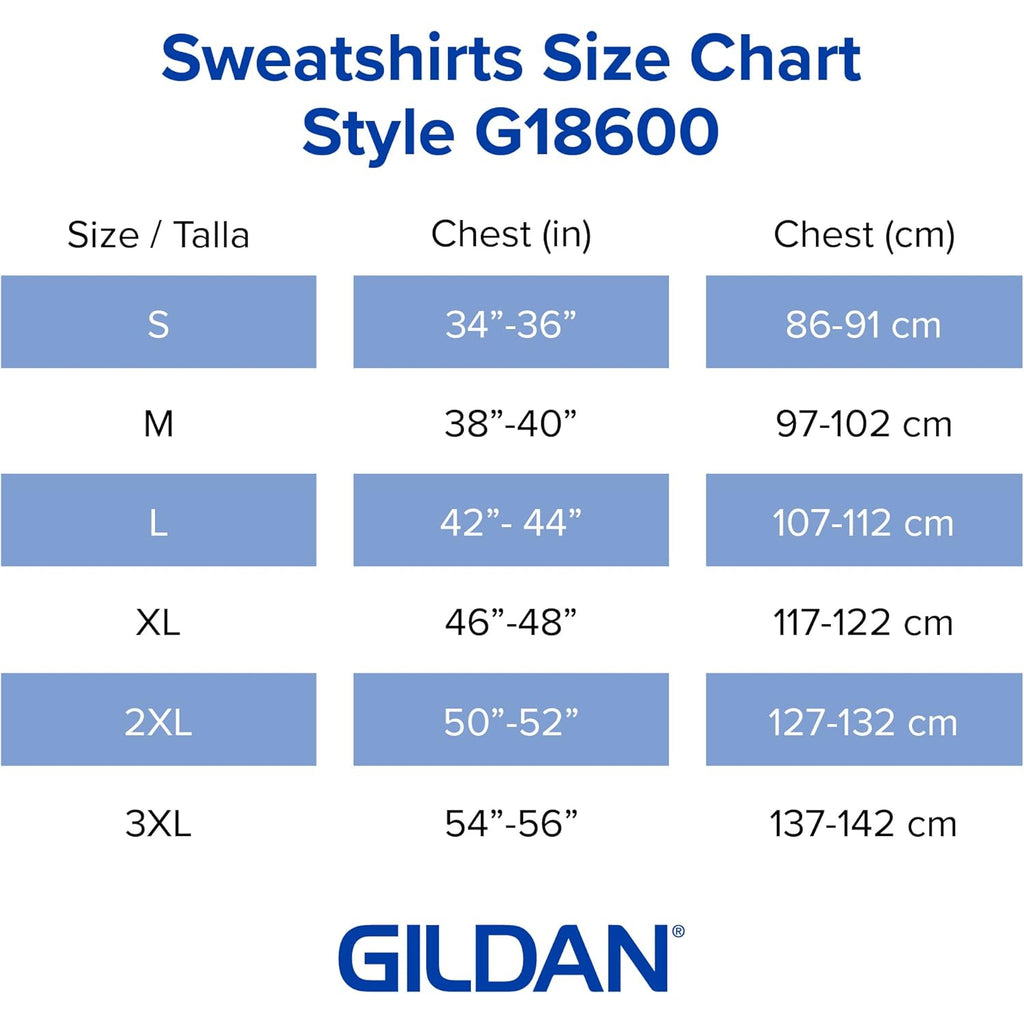 Gildan Men's Full Zip Hooded Sweatshirt