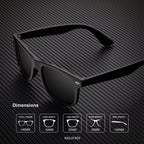 Kaliyadi Polarized Sunglasses For Men And Women Semi-Rimless Frame Driving Sun Glasses Uv Blocking