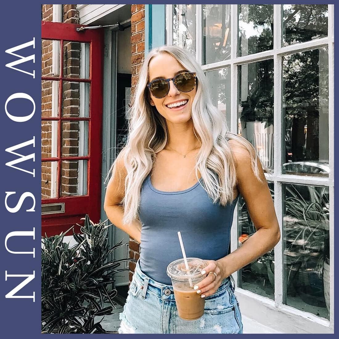 Retro Sunglasses Womens Trendy Round Classic Glasses