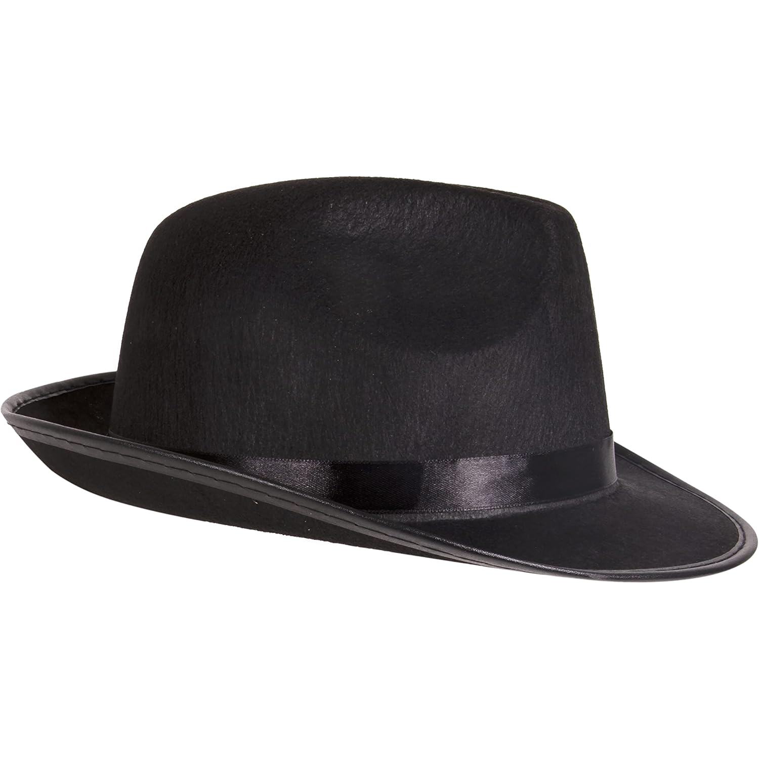 Kangaroo Fedora Brim Felt Church Hat Men Women I Summer Beach Sun Hat with Band I Men's 1920s Gatsby Gangster Costume
