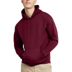 Hanes EcoSmart Hoodie, Midweight Fleece, Pullover Hooded Sweatshirt for Men
