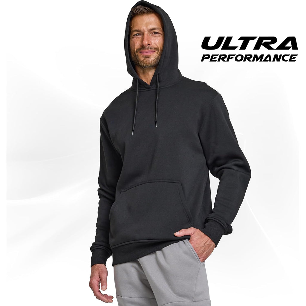 Ultra Performance Mens Pullover Sweatshirt Hoodies Men’s Fleece Hoodie Sweatshirts Casual Lightweight Active Hoodie’s for Men