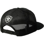 ARIAT Men's Aztec Black Flat Bill Cap