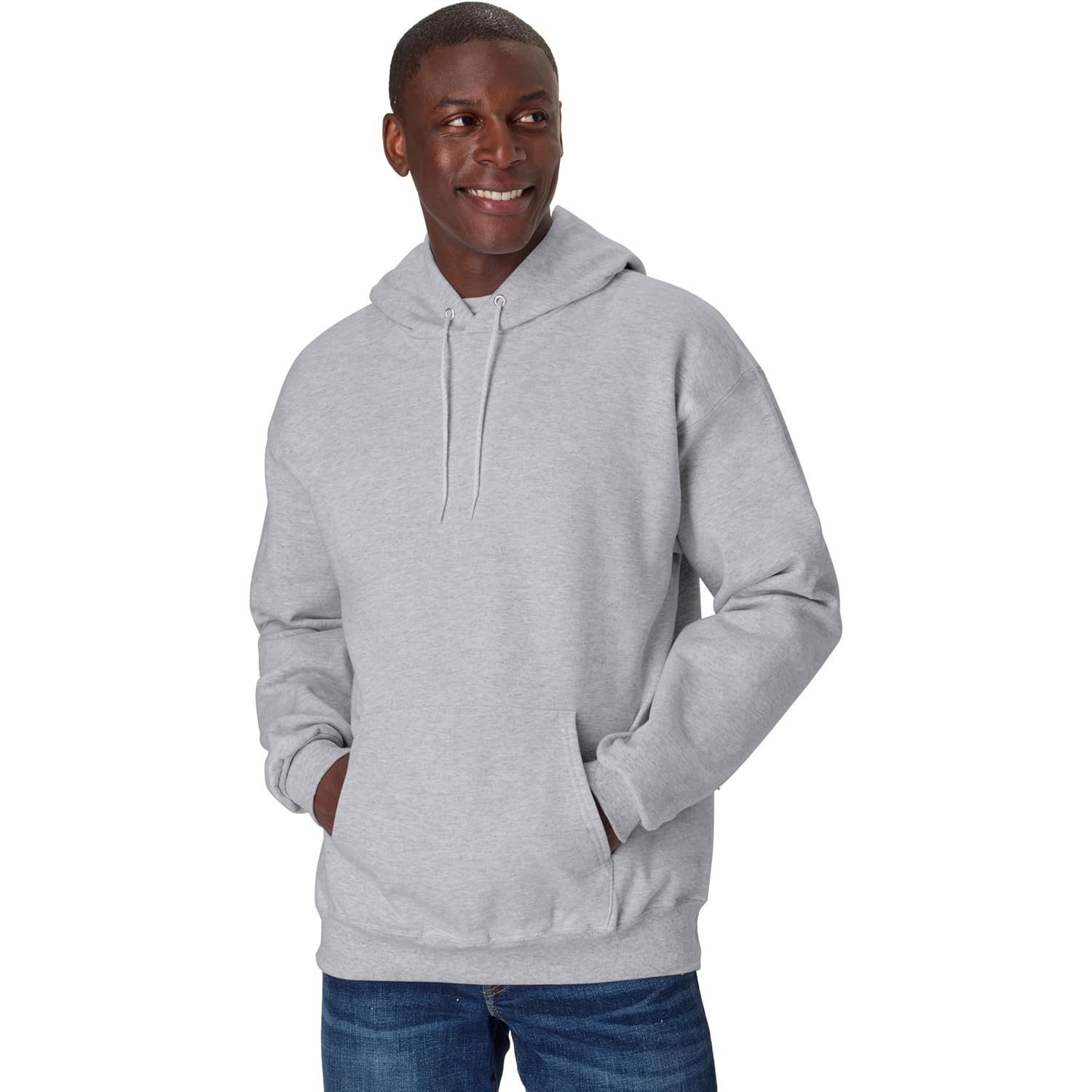 Hanes Men's Ultimate Sweatshirt, Heavyweight Fleece Hoodie, Cotton Sweatshirt for Men