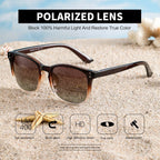 Polarized Sunglasses For Women Classic Retro Trendy Style Sun Glasses Uv Pack)