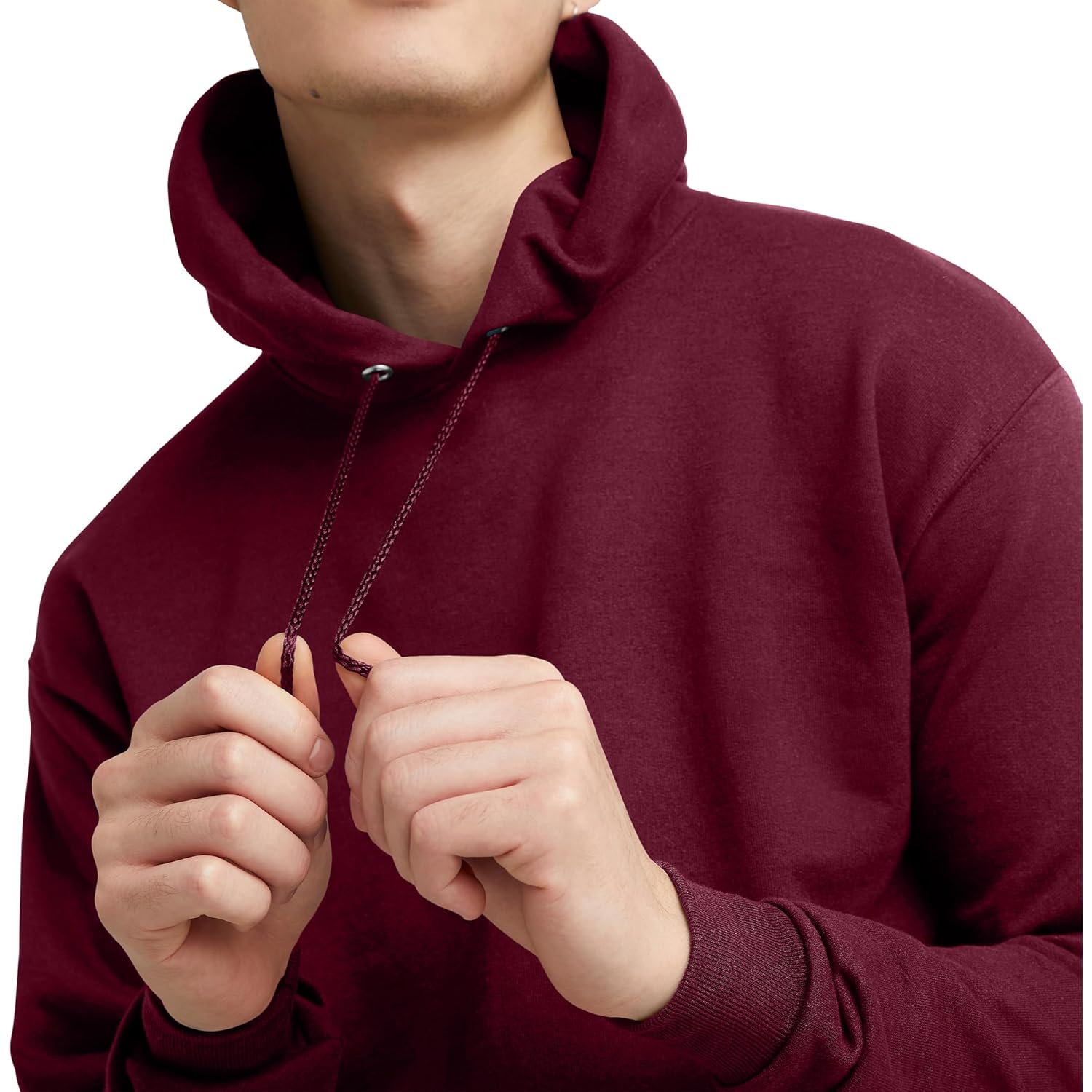 Hanes EcoSmart Hoodie, Midweight Fleece, Pullover Hooded Sweatshirt for Men