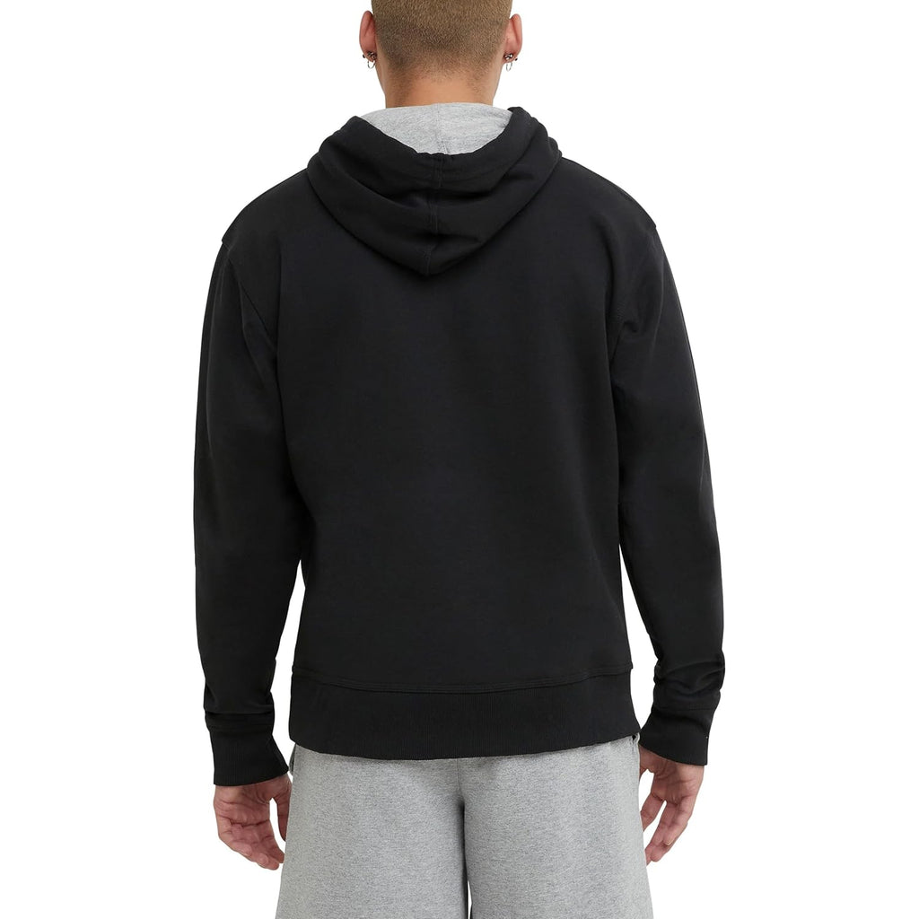Champion Men's Pullover Fleece Hoodie, Midweight, C Logo (Reg. Or Big & Tall)