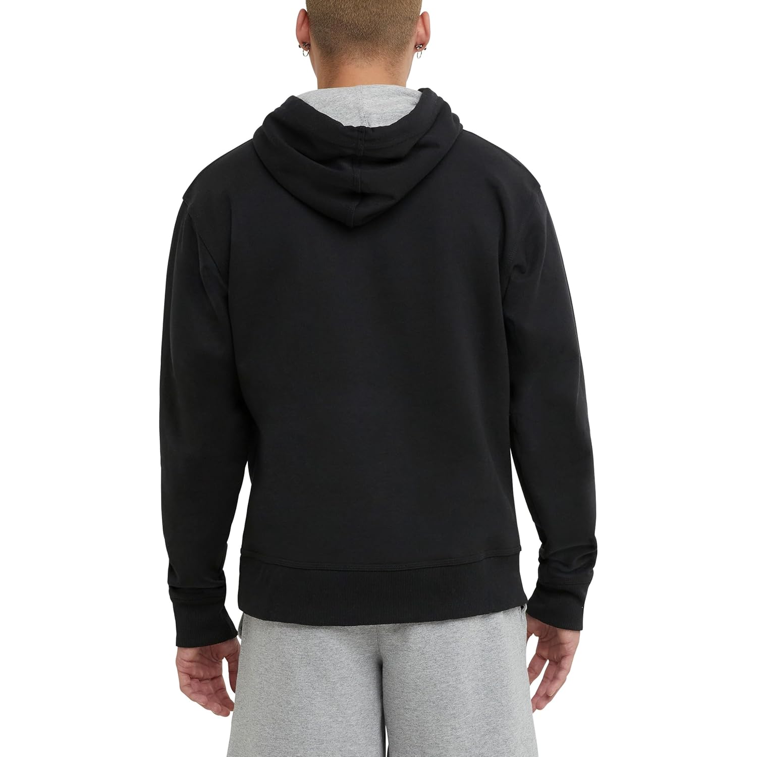 Champion Men's Pullover Fleece Hoodie, Midweight, C Logo (Reg. Or Big & Tall)
