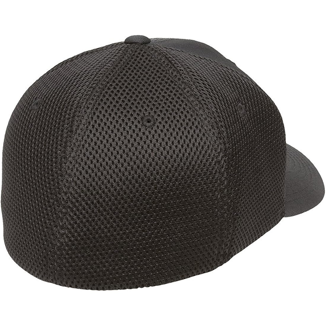 Flexfit Unisex Mesh Fitted 2-Tone Trucker Hat, Charcoal/Yellow, One Size