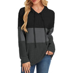 Women’s Casual Drawstring Hoodie – Loose Fit Pullover Sweatshirt