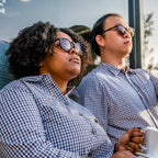 Goodr Nine Dollar Pour Over Polarized Round Sunglasses, Small Sized (Circle G), Brown Translucent Frames With Brown Non-Reflective Glare Reducing Lens, Protection, No Slip, No Bounce