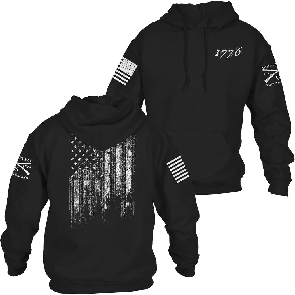 Grunt Style 1776 Flag Hoodie