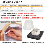 LADYBRO Straw Trilby Fedora Hat for Men 1920s Short Brim Wool Felt Panama Cap 7 1/4