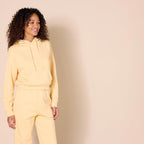 Women’s Crop Pullover Hoodie – Soft Fleece Sweatshirt (Plus Size)