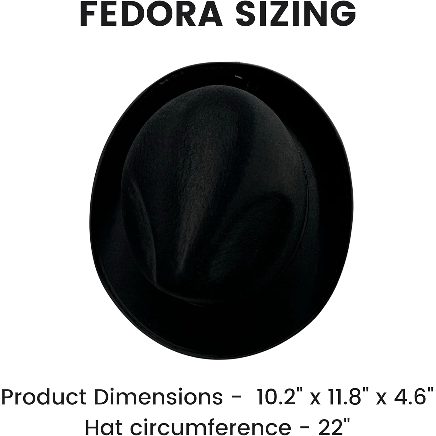 Kangaroo Fedora Brim Felt Church Hat Men Women I Summer Beach Sun Hat with Band I Men's 1920s Gatsby Gangster Costume