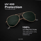 Kaliyadi Classic Aviator Sunglasses For Men Women Driving Sun Glasses Polarized Lens Uv Blocking