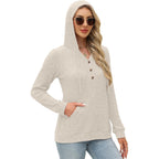 Women’s Fashion Hoodie – Cozy Long Sleeve Fall Sweatshirt