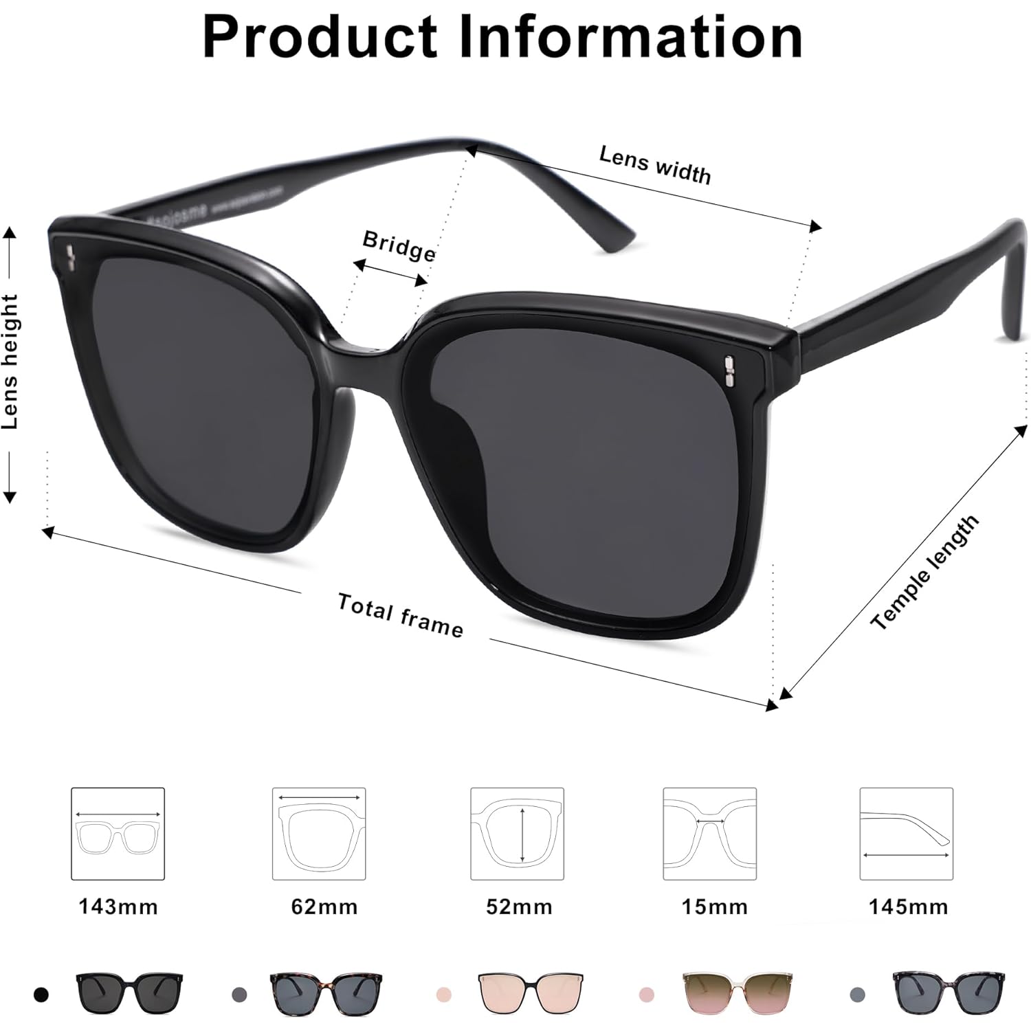 Sojos Sunglasses For Women Men Vintage Style Shades