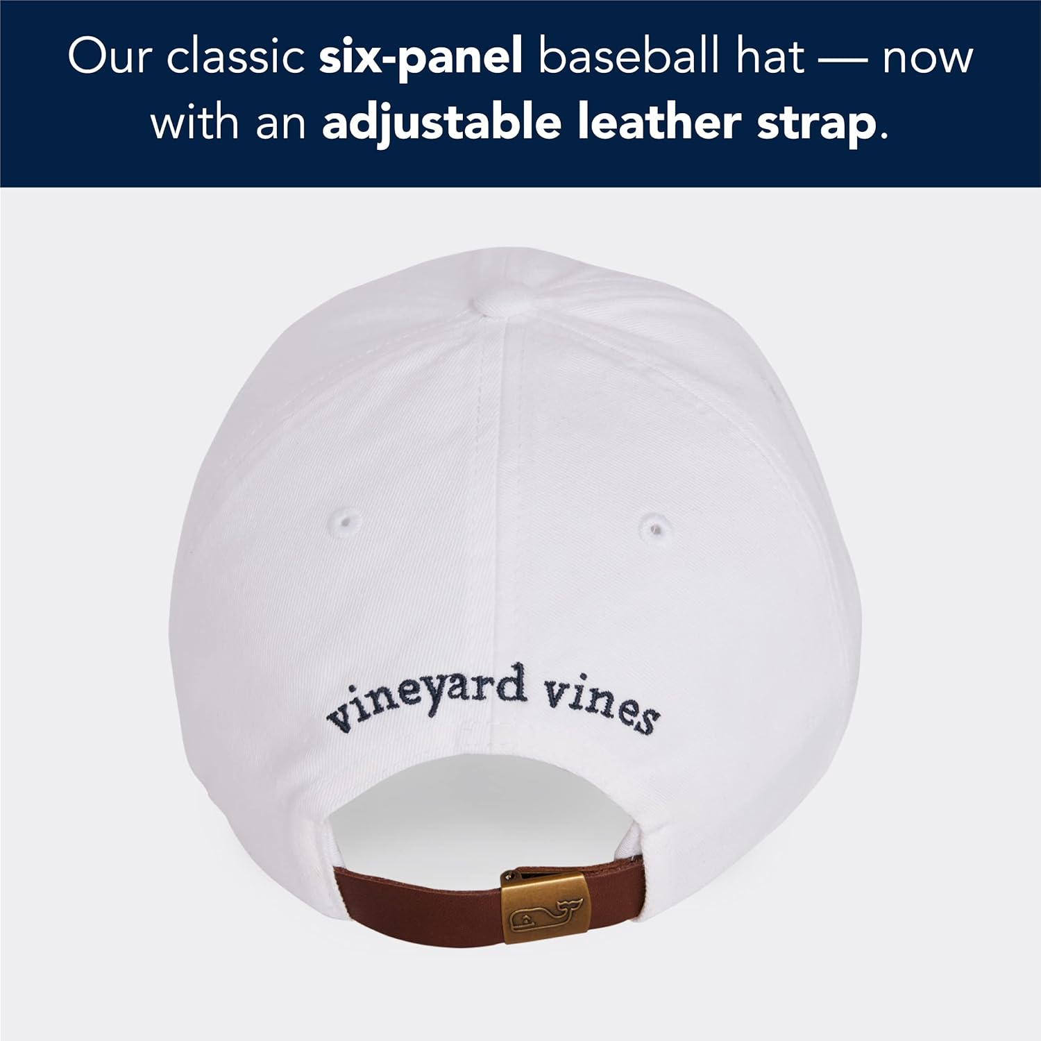vineyard vines Men's Whale Logo Baseball Hat