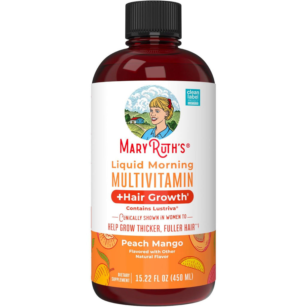 MaryRuth Organics Liquid Multivitamin+Hair Growth | Biotin 10000mcg