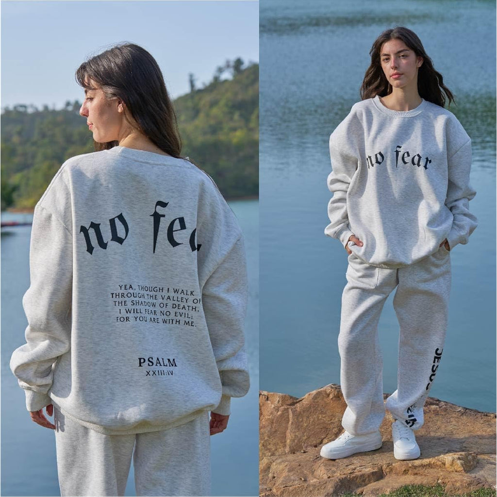 Oversized Fleece Hoodie for Women & Men – Soft Warm Christian Style