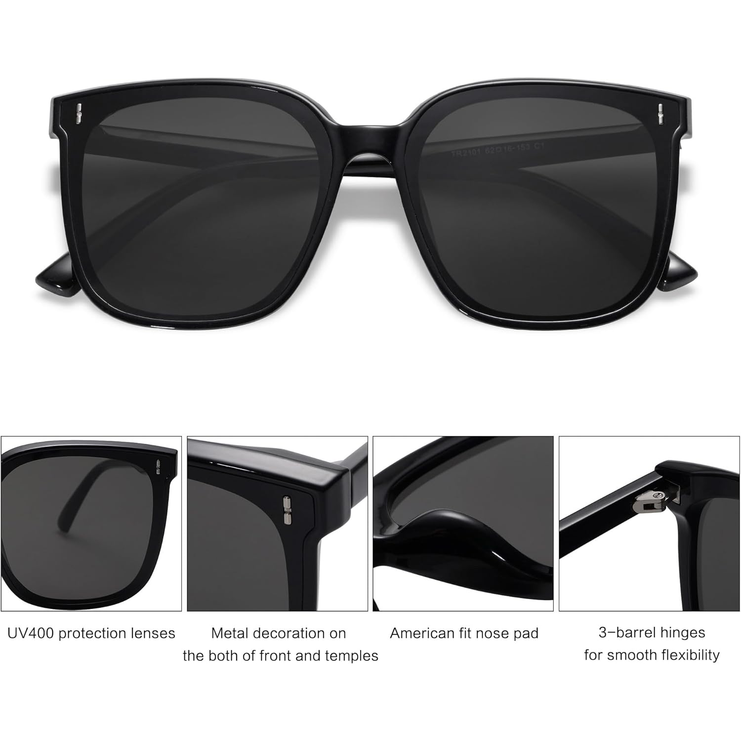 Sojos Sunglasses For Women Men Vintage Style Shades