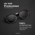 Kaliyadi Polarized Sunglasses For Men And Women Semi-Rimless Frame Driving Sun Glasses Uv Blocking