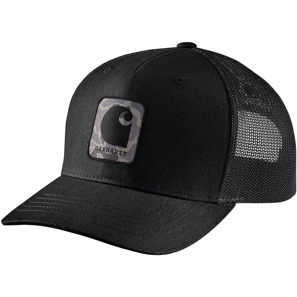 Carhartt Men's Rugged Flex Twill Mesh-Back Camo Patch Cap
