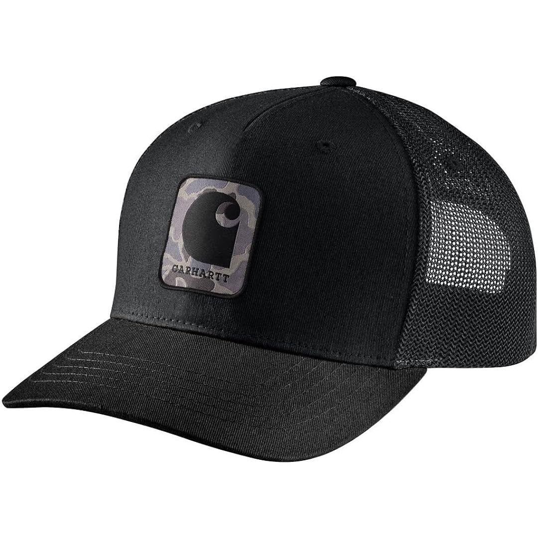 Carhartt Men's Rugged Flex Twill Mesh-Back Camo Patch Cap