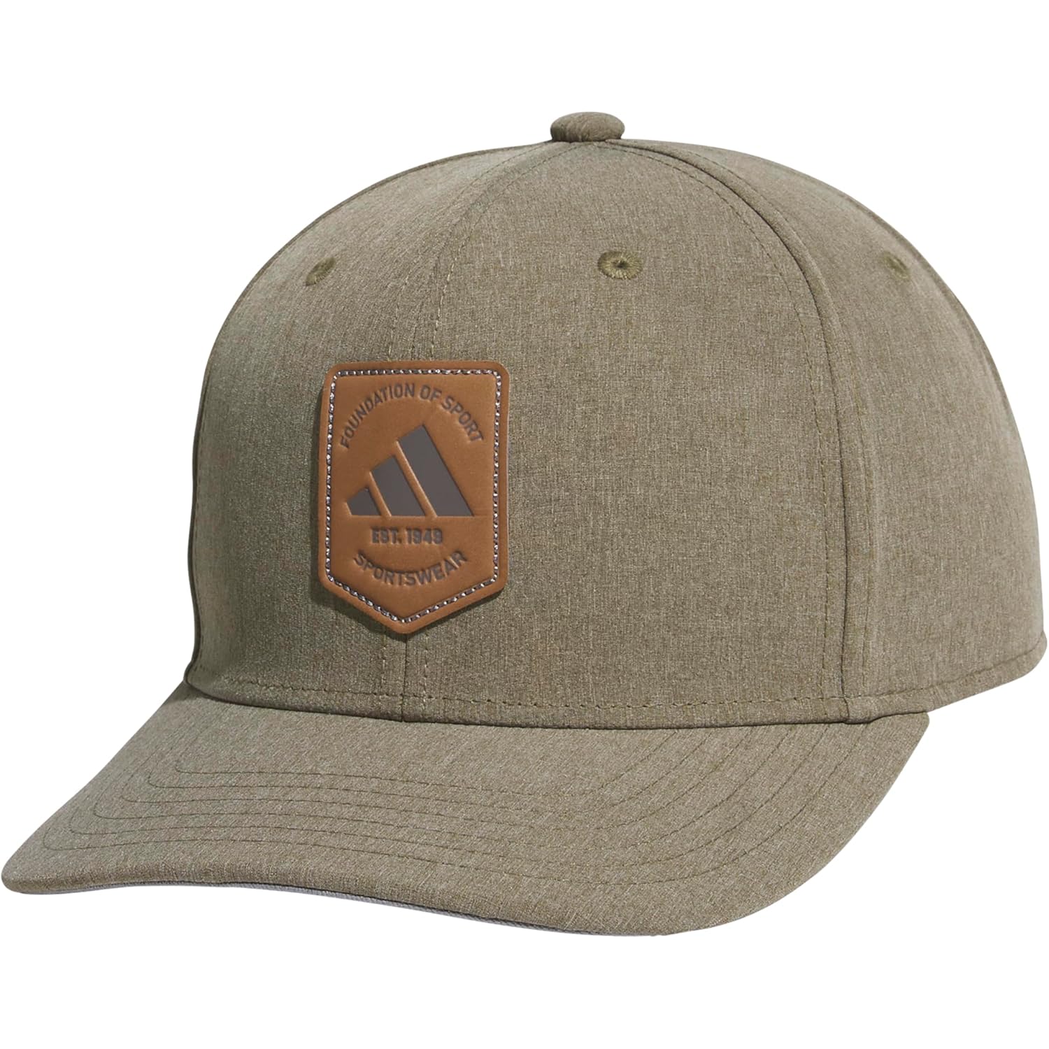 adidas Men's Scorecard High Crown Low Curve Brim Snapback Adjustable Fit Course Style Hat