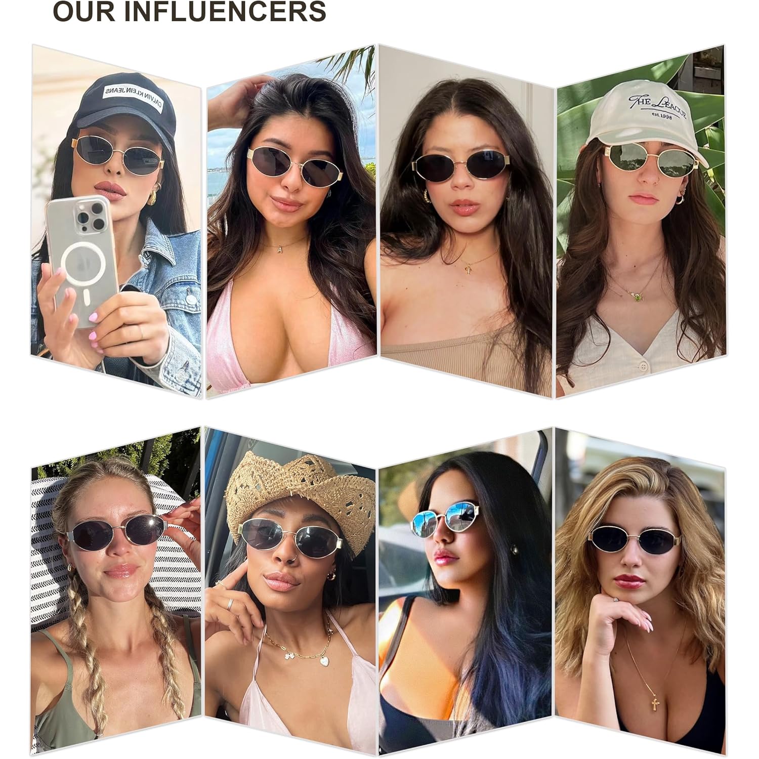 Sojos Retro Oval Sunglasses For Women Trendy Classic Shades Protection